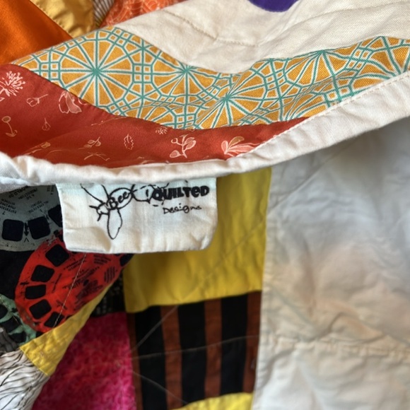 NWT handmade eco friendly scrap quilt G - Picture 5 of 5